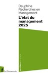 L'état du management 2025 - Dauphine Recherches en Management - 9782348087660