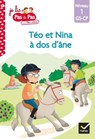 Téo et Nina GS CP Niveau 1 - Téo et Nina à dos d'âne - Isabelle Chavigny ; Marie-Hélène Van Tilbeurgh - 9782401072275