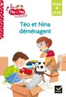 Téo et Nina CP-CE1 niveau 4 - Téo et Nina déménagent - Isabelle Chavigny ; Marie-Hélène Van Tilbeurgh - 9782401080034