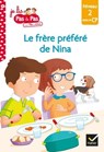 Téo et Nina Milieu de CP Niveau 2 - Le frère préféré de Nina - Isabelle Chavigny ; Marie-Hélène Van Tilbeurgh - 9782401080072
