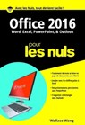 Office 2016 Poche Pour les Nuls - Wallace Wang - 9782412016992