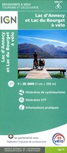 Lac d'Annecy - Lac du Bourget à vélo -  - 9782758552864