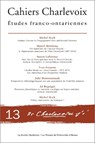 Cahiers Charlevoix 13 - La Société Charlevoix - 9782760334359