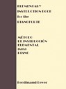 Elementary Instruction Book for the Pianoforte/Metodo de Instruccion Elemental para Piano - Ferdinand Beyer - 9782778189002
