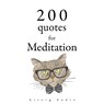 200 Quotes for Meditation - Various ; Lao Zi - 9782821178793