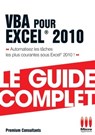 Vba Pour Excel 2010 Guide Complet - Pierre Polard - 9782822408721