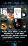 Serial lecteurs - 2013 - Claude IZNER ; Peter JAMES ; James ROLLINS ; Franck THILLIEZ ; Nicci FRENCH ; Andrea CAMILLERI ; Éric GIACOMETTI ; Jacques RAVENNE - 9782823808490