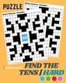 NEW!! Find the Tens Math Puzzle For Adults Hard Challenging Math Activity Book For Adults - Anthony Smith - 9782865069545