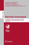 Electronic Government - Ida Lindgren ; Marijn Janssen ; Habin Lee ; Andrea Polini ; Manuel Pedro Rodriguez Bolivar ; Hans Jochen Scholl ; Efthimios Tambouris - 9783030273248