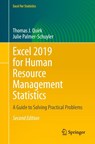 Excel 2019 for Human Resource Management Statistics - Thomas J. Quirk ; Julie Palmer-Schuyler - 9783030580001