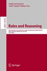 Rules and Reasoning - Guido Governatori ; Anni-Yasmin Turhan - 9783031215407
