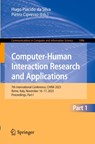 Computer-Human Interaction Research and Applications - Hugo Placido da Silva ; Pietro Cipresso - 9783031494246