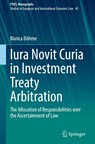 Iura Novit Curia in Investment Treaty Arbitration - Bianca Böhme - 9783032024015