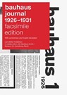 BAUHAUS JOURNAL 1926–1931 - Lars Muller - 9783037785881