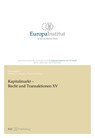 Kapitalmarkt ¿ Recht und Transaktionen XV - Thomas U. Reutter - 9783038053507