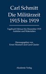 Tagebucher, Die Militarzeit 1915 bis 1919 - Ernst Husmert - 9783050040790