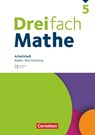 Dreifach Mathe 5. Schuljahr. Baden-Württemberg - Arbeitsheft mit Medien und Lösungen - Christina Tippel ; Mesut Yurt ; Hanno Wieczorek - 9783060044382