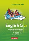 English G 21. Grundausgabe D 4. Klassenarbeitstrainer mit Lösungen und Audios Online - Bärbel Schweitzer - 9783060322527