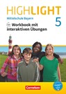 Highlight 5. Jahrgangsstufe - Mittelschule Bayern - Workbook mit interaktiven Übungen auf scook.de - Gwen Berwick ; Sydney Thorne - 9783060333783