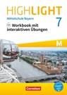 Highlight 7. Jahrgangsstufe - Mittelschule Bayern. Für M-Klassen - Workbook mit interaktiven Übungen auf scook.de - Gwen Berwick ; Sydney Thorne - 9783060348008