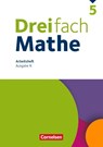 Dreifach Mathe 5. Schuljahr. Niedersachsen - Arbeitsheft mit Lösungen - Christina Tippel ; Hanno Wieczorek ; Mesut Yurt - 9783060436842