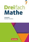 Dreifach Mathe 7. Schuljahr. Nordrhein-Westfalen - Arbeitsheft mit Lösungen - Christina Tippel ; Hanno Wieczorek ; Mesut Yurt - 9783060437481