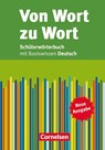 Von Wort zu Wort. Schülerwörterbuch - Werner Bentin ; Christina Scheuerer ; Hans Peter Thiel - 9783060600298