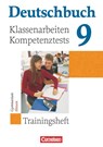 Deutschbuch 9. Schuljahr. Klassenarbeiten, Kompetenztests. Trainingsheft mit Lösungen. Hessen - Markus Beck ; Gerd Brenner ; Christoph Fischer ; Kerstin Förster - 9783060608560