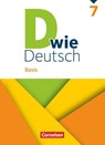 D wie Deutsch 7. Schuljahr - Basis - Ausgabe 2023 - Schulbuch mit Audios und Videos - Gesine Siebold ; Beate Winkler-Pedernera ; Regina Habedank ; Matthias Scholz - 9783060610457