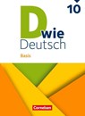 D wie Deutsch 10. Schuljahr - Basis - Ausgabe 2023 - Schulbuch mit Audios und Videos - Martina Kolbe-Schwettmann ; Barbara Maria Krüss ; Beate Winkler-Pedernera ; Matthias Scholz - 9783060610488