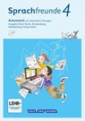 Sprachfreunde 4. Schuljahr - Ausgabe Nord (Berlin, Brandenburg, Mecklenburg-Vorpommern) - Arbeitsheft mit interaktiven Übungen auf scook.de - Katrin Junghänel ; Susanne Kelch ; Andrea Knöfler - 9783060836499