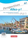 Perspectives - Allez-y ! A2. Kurs- und Arbeitsbuch mit Lösungsheft und Vokabeltaschenbuch - Anne Delacroix ;  Martin B. Fischer ;  Fidisoa Raliarivony-Freytag ;  Gabrielle Robein ;  Annette Runge - 9783065201841