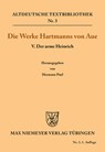 Der arme Heinrich - Hartmann Von Aue - 9783110482591
