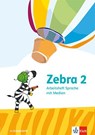 Zebra 2. Arbeitsheft Sprache in Grundschrift Klasse 2 -  - 9783122710316