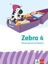 Zebra 4. Wissensbuch mit Medien Klasse 4 -  - 9783122710620