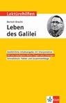 Lektürehilfen Bertolt Brecht, "Das Leben des Galilei" -  - 9783129231555