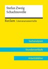 Stefan Zweig: Schachnovelle (Lehrerband) | Mit Downloadpaket (Unterrichtsmaterialien) - Ingo Kammerer - 9783150158203