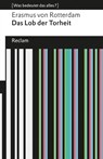 Das Lob der Torheit - Erasmus von Rotterdam - 9783150190364