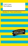 Die Soldaten. Textausgabe mit Kommentar und Materialien - Jakob Michael Reinhold Lenz - 9783159612874