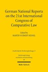 German National Reports on the 21st International Congress of Comparative Law - Martin Schmidt-Kessel - 9783161617508