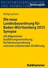 Die neue Landesbauordnung für Baden-Württemberg 2015 Synopse - Wolfgang Stein - 9783170290044