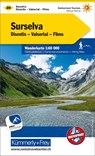 Surselva Nr. 20 Disentis - Walsertal - Flims, Wanderkarte 1:60 000 -  - 9783259022207
