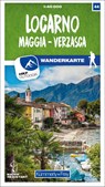 Locarno / Maggia - Verzasca 44 Wanderkarte 1:40 000 matt laminiert -  - 9783259023440