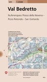 Swisstopo 1 : 25 000 Val Bedretto -  - 9783302012513
