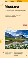 Swisstopo 1 : 50 000 Montana Wanderkarte -  - 9783302302737