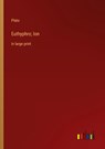 Euthyphro; Ion - Plato - 9783368311421