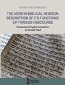 The Verb in Biblical Hebrew - Peter Streitenberger - 9783384487704