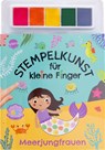 Stempelkunst für kleine Finger. Meerjungfrauen -  - 9783401721934