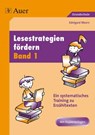 Lesestrategien fördern 1 - Edelgard Moers - 9783403045786
