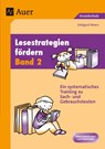 Lesestrategien fördern, Band 2 - Edelgard Moers - 9783403062554